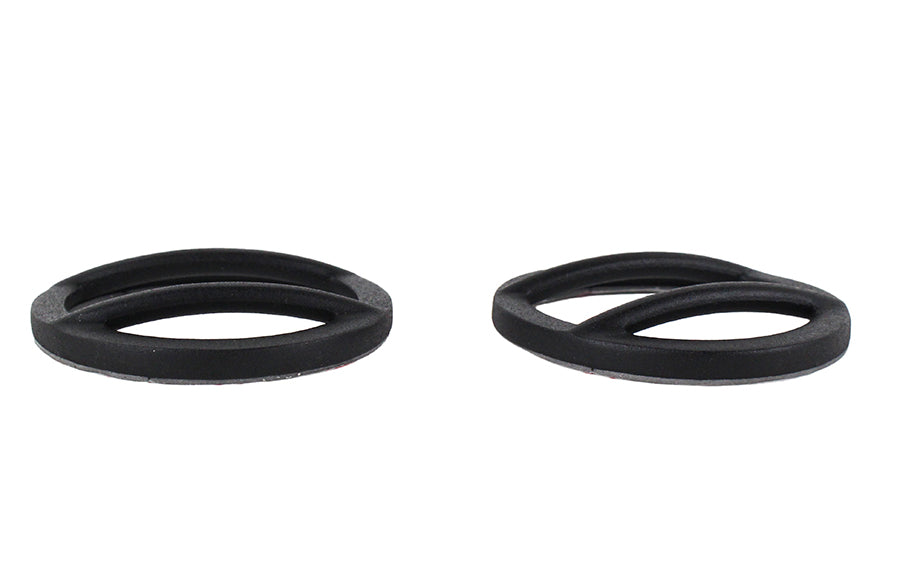 Jeep JK Side Marker Covers Plastic 07-18 Wrangler JK Textured Black Kentrol
