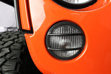Load image into Gallery viewer, Jeep JK Front Marker Covers Pair 07-18 Wrangler JK Textured Black Kentrol