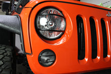 Load image into Gallery viewer, Jeep JK Front Marker Covers Pair 07-18 Wrangler JK Textured Black Kentrol