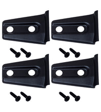 Load image into Gallery viewer, Jeep JK Door Hinge Overlays 4 Pieces 2 Door 07-18 Wrangler JK Textured Black Kentrol