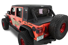Load image into Gallery viewer, Jeep Wrangler Halftop Soft Top Conversion Kit For Jeep 2018-2023 Wrangler JL 4 Door Black Premium Twill Bestop