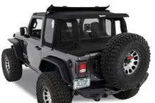 Load image into Gallery viewer, Halftop Conversion Kit Jeep '18-26 Wrangler JL 2-Door Premium Black Twill Bestop