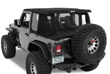 Load image into Gallery viewer, Jeep Wrangler Halftop Soft Tops For Jeep 2018-Current Wrangler JL 2 Door Black Premium Twill Bestop