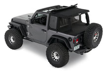 Load image into Gallery viewer, Jeep Wrangler Halftop Soft Tops For Jeep 2018-Current Wrangler JL 2 Door Black Premium Twill Bestop