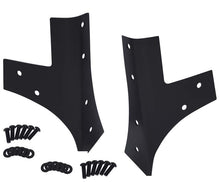 Load image into Gallery viewer, Jeep JK Windshield Supports Pair 07-18 Wrangler JK Textured Black Kentrol