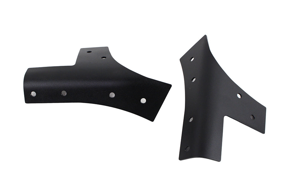 Jeep JK Windshield Supports Pair 07-18 Wrangler JK Textured Black Kentrol