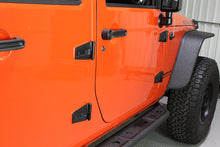 Load image into Gallery viewer, Jeep JK Door Hinge Set 8 Pieces 4 Door 07-18 Wrangler JK Textured Black Kentrol