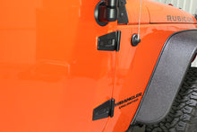 Load image into Gallery viewer, Jeep JK Door Hinge Set 8 Pieces 4 Door 07-18 Wrangler JK Textured Black Kentrol