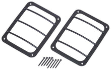Load image into Gallery viewer, Jeep JK Taillight Guard Pair 07-18 Wrangler JK Textured Black Kentrol