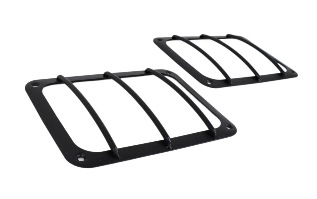 Jeep JK Taillight Guard Pair 07-18 Wrangler JK Textured Black Kentrol