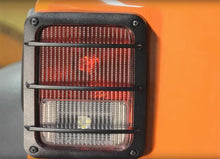 Load image into Gallery viewer, Jeep JK Taillight Guard Pair 07-18 Wrangler JK Textured Black Kentrol