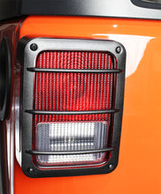 Load image into Gallery viewer, Jeep JK Taillight Guard Pair 07-18 Wrangler JK Textured Black Kentrol