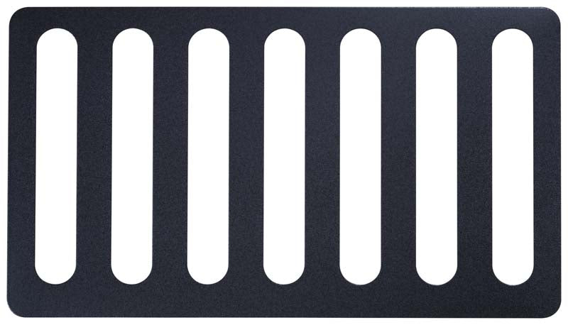 Jeep CJ5 Hood Vent 55-77 CJ5 Powdercoat Black Kentrol