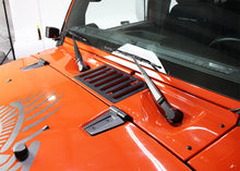 Load image into Gallery viewer, Jeep CJ5 Hood Vent 55-77 CJ5 Powdercoat Black Kentrol