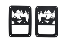 Load image into Gallery viewer, Jeep JK Heritage Taillight Guard 07-18 Wrangler JK Textured Black Kentrol