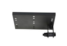Load image into Gallery viewer, Jeep JK Shackle Mounted License Plate Bracket 07-18 Wrangler JK Textured Black Kentrol