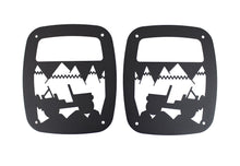 Load image into Gallery viewer, Jeep TJ Heritage Taillight Guard 97-06 Wrangler TJ Textured Black Kentrol