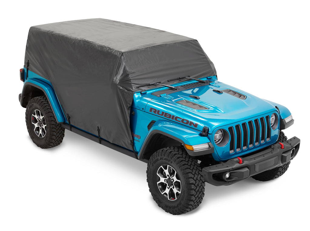 All Weather Jeep Trail Cover For Jeep 2007-2018 Wrangler JK 4 Door Black Bestop