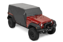 Load image into Gallery viewer, All Weather Jeep Trail Cover For Jeep 2007-2018 Wrangler JK 4 Door Black Bestop