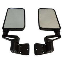 Load image into Gallery viewer, Manual Folding Mirror Kit for 1987-2006 Jeep YJ, TJ Wrangler, Black Crown Automotive