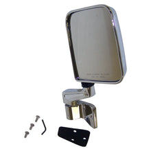 Load image into Gallery viewer, Right Manual Folding Mirror for 87-06 Jeep YJ, TJ Wrangler, 87/02 Style, Chrome Crown Automotive