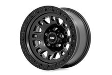 Load image into Gallery viewer, Rough Country 82 Series Wheel | One-Piece | Semi Gloss Black | 15x8 | 5x5.5 | -19mm