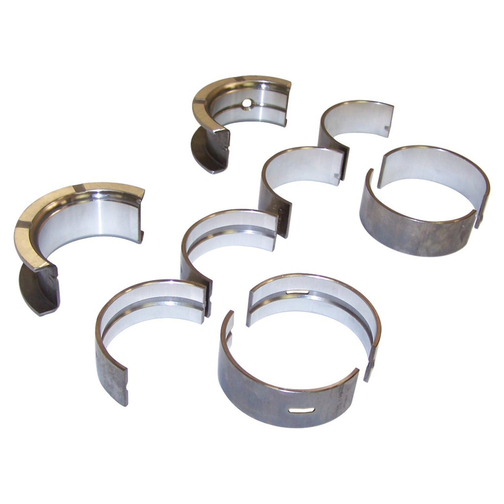 .010 Inch Crankshaft Main Bearing Set 91-06 Jeep TJ, YJ, XJ, MJ, WJ, ZJ w/ 4.0L Eng. Crown Automotive