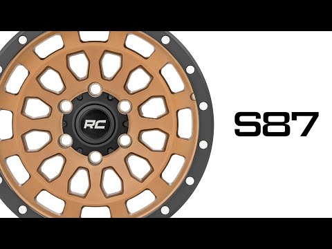 87 Series Wheel Simulated Beadlock Bronze/Black 17x8.5 6x5.5 +0mm Rough Country