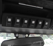 Load image into Gallery viewer, SourceLT w/ Green LED Switch panel for JK 2007-2008