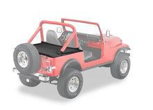 Load image into Gallery viewer, Cargo Deck Covers For Jeep 1980-1986 CJ7 Factory Hardtop Removed No Belt Rail Channels Black Crush Bestop