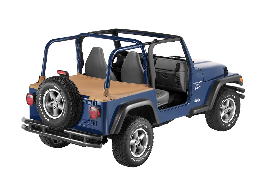 Cargo Deck Covers For Jeep 1997-2002 Wrangler TJ Standard Spice Bestop