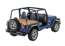 Load image into Gallery viewer, Cargo Deck Covers For Jeep 1997-2002 Wrangler TJ Standard Factory Hardtop Removed No Belt Rail Channels Spice Bestop