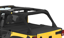Load image into Gallery viewer, Cargo Deck Covers For Jeep 2007-2018 Wrangler JK 4 Door Supertop Bows Folded Down, No Belt Rail Channels Black Diamond Bestop