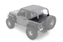 Load image into Gallery viewer, Cargo Deck Covers For Jeep 2018-Current Wrangler JL 2 Door Factory Soft top Removed No Belt Rail Channels Black Diamond Bestop