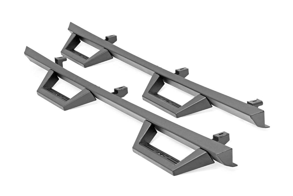 Jeep Contoured Drop Steps 07-18 Wrangler JK Unlimited 4 Door Rough Country