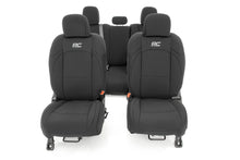 Load image into Gallery viewer, Jeep Neoprene Seat Cover Set Black 20-Up Gladiator JT Rough Country