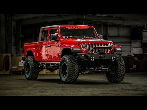 6 Inch Lift Kit Vertex 20-21 Jeep Gladiator JT 4WD Rough Country