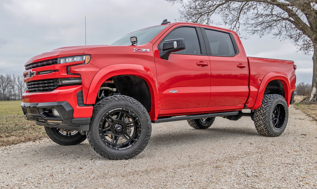 92 Series Wheel Machined One-Piece Gloss Black 20x12 6x5.5 -44mm Rough Country