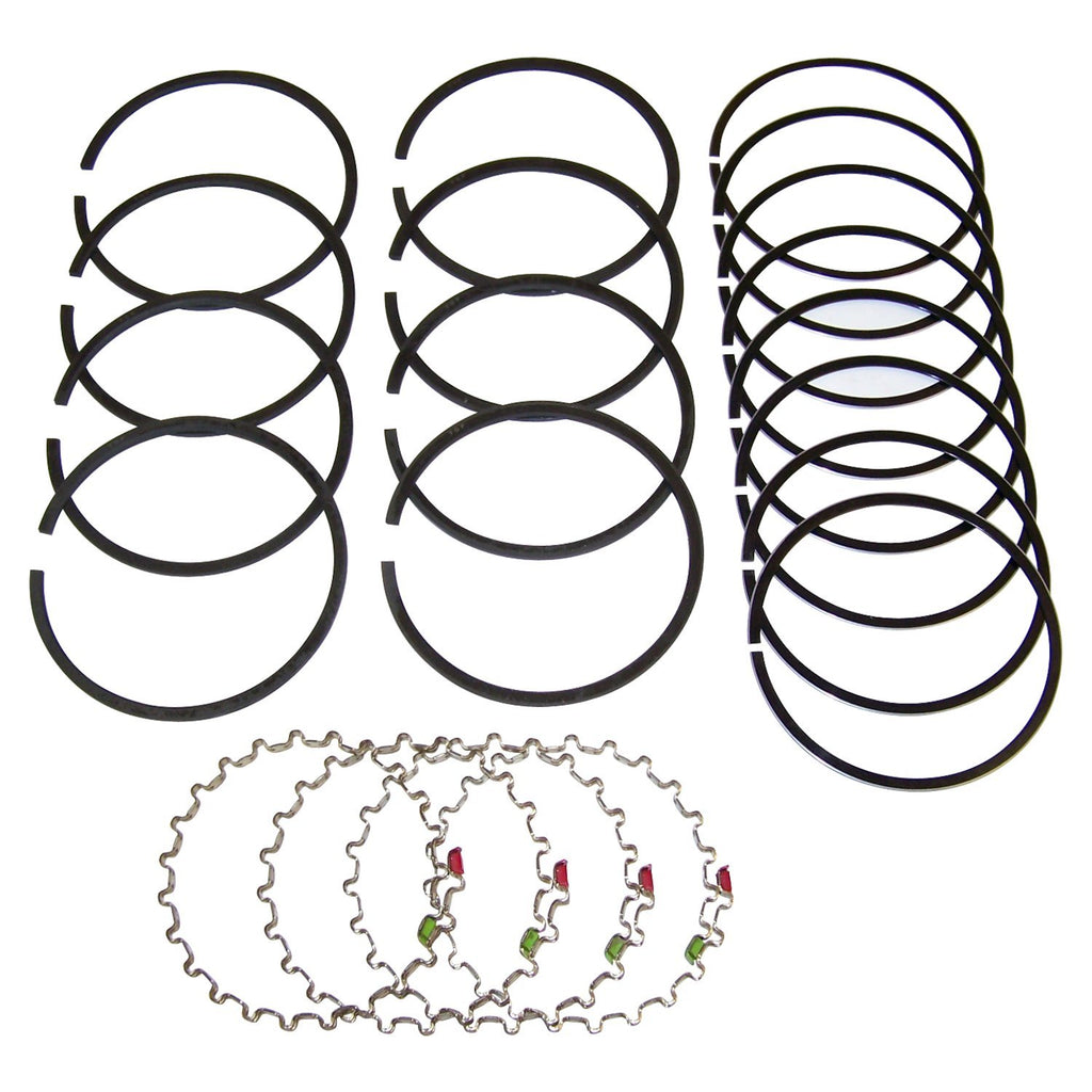 Piston Ring Set for 41-71 for Jeep / Willys Models w/ 4 Cyl Eng, .040 Inch Oversized Crown Automotive