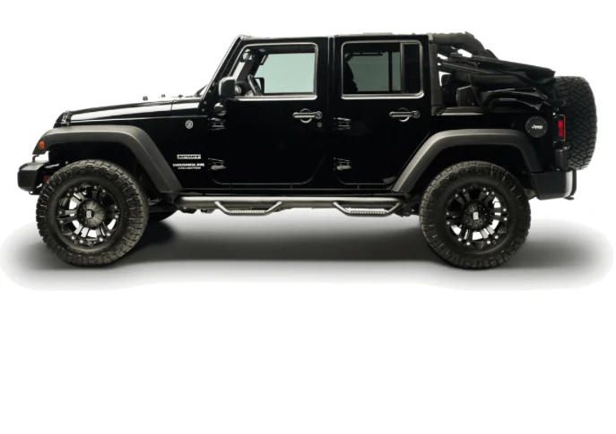 Wrangler JK eTop Jeep For 07-18 Wrangler JK 4-Door Squareback Black eTop 