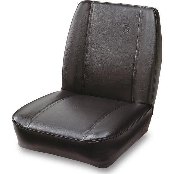 Jeep Seats Trailmax II Classic Front Seat For Jeep 1955-1983 CJ5 Black Crush All Vinyl Bestop