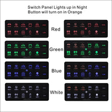Load image into Gallery viewer, Voswitch UV120 Universal 12 Gang Programmable Switch Panel for Truck / UTV / Side by Side / Boat