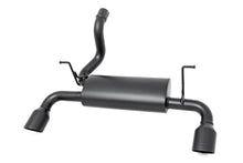 Load image into Gallery viewer, Jeep Dual Outlet Performance Exhaust - Black 18-20 Wrangler JL/JLU Rough Country