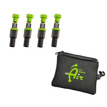 Load image into Gallery viewer, 4 Piece Adjustable Tire Deflator (PSI 10-30) Kit &amp; Storage Bag Up Down Air
