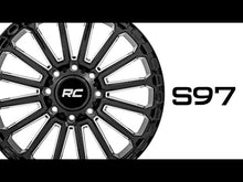Load image into Gallery viewer, 97 Series Wheel One-Piece Gloss Black 17x9 6x5.5 -12mm Rough Country