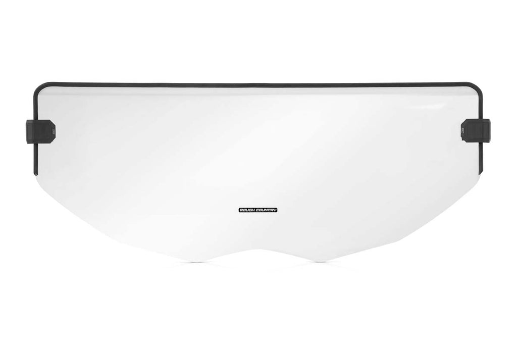 Can-Am Scratch Resistant Half Windshield 17-20 Maverick X3 Rough Country