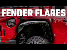Load image into Gallery viewer, High Clearance LED Flat Fender Flare Kit UV Treated Jeep Wrangler JL (18-23) Rough Country