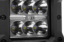 Load image into Gallery viewer, Go Rhino Xplor Bright Series Cube LED Spot Light Kit (Surface/Threaded Stud Mount) 3x3 - Blk (Pair)