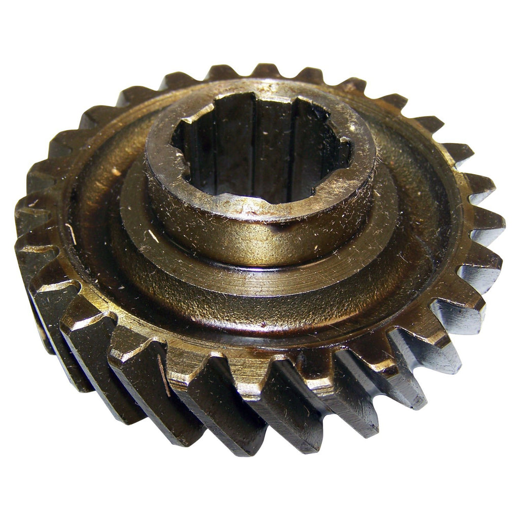 Main Shaft Gear for Jeep 45-53 CJ-2A, 3A, 50-63 M38, M38-A1 w/ D18 Transfer Case Crown Automotive