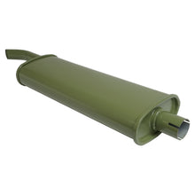 Load image into Gallery viewer, Muffler for 1941-45 Jeep MB &amp; CJ-2A, Olive Drab, Exits Behind the Passenger Door Crown Automotive
